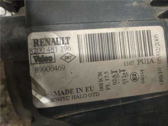 Foto 3ª: Faro Izquierdo Renault Laguna 1.9 DCI D (120 CV) [F9Q674]
