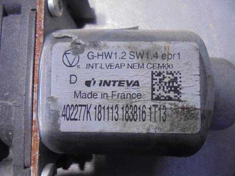 Foto 4ª: Elevalunas Eléctrico Delantero Izquierdo Citroen C4 COLLECTION BERLINA 90CV 66KW [9H06] (2013)