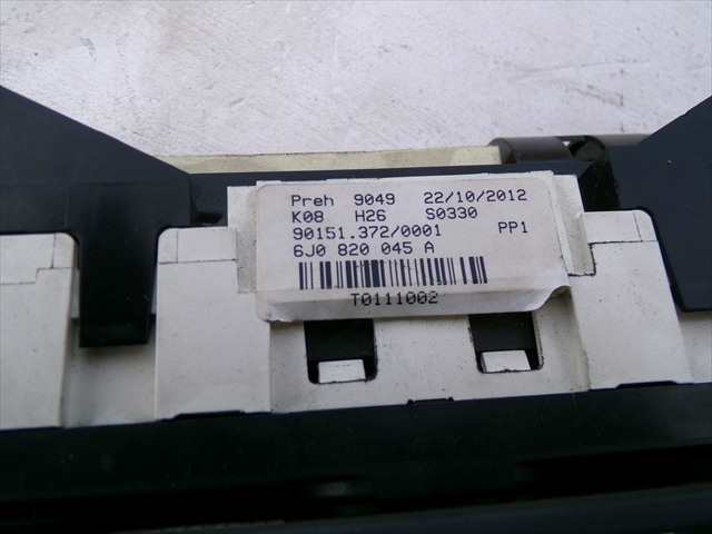 Foto 3ª: Mando Calefacción A. A. Seat Ibiza 1.2 G MODELO 6J, 2012-2015 [CGP] (2013)