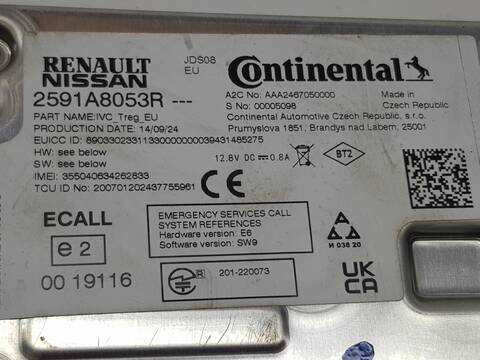 Foto 3ª: Centralita Motor ECU Renault Kangoo L1
