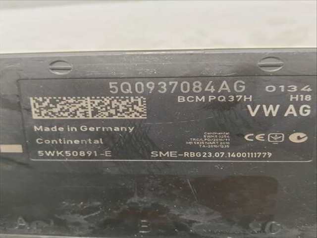 Foto 3ª: Modulo Confort BCM Volkswagen Golf ADVANCE BLUEMOTION TECH. 105CV (2012)