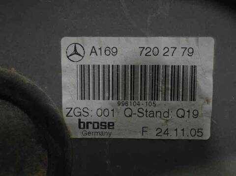 Foto 3ª: Elevalunas Eléctrico Delantero Izquierdo Mercedes Clase B 150 180 CDI 245.207) 109CV 80KW [640940] (2005)
