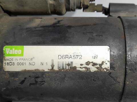 Foto 2ª: Motor de Arranque Peugeot 307 2.0 HDI FAP CAT 107CV 79KW (2002)