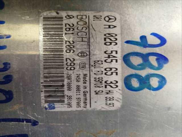 Foto 2ª: Centralita Motor ECU Mercedes Clase C 160 BERLINA (2002)