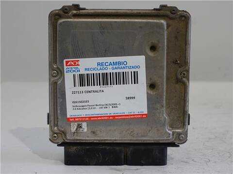 Foto 1ª: Centralita Motor ECU Volkswagen Passat 2.0 ADVANCE BERLINA 200CV 147KW [BWA] (2006)