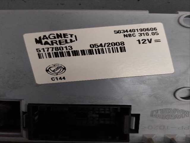 Foto 2ª: Centralita Check Control Fiat Linea 1.2 D [199A3000] (2008)