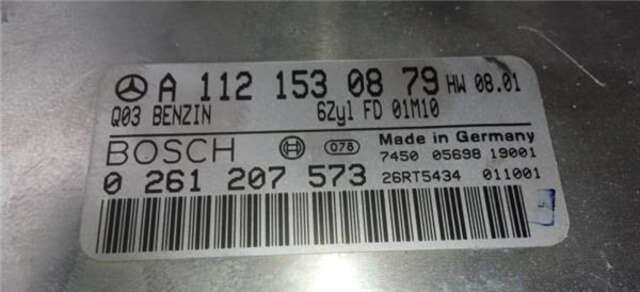 Centralita Motor ECU Mercedes Clase ML 230 3.2 320 (163.154) [3.2 LTR. - 160 KW V6 18V CAT]