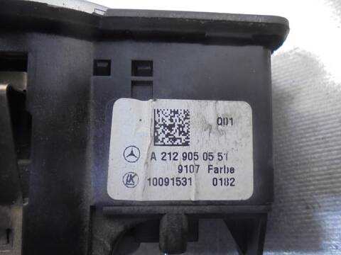 Foto 3ª: Mando Luces Mercedes Clase C 160 C 220 CDI BLUEEFFICIENCY 204.302) COUPE 170CV 125KW [651911 EURO 5] (2012)