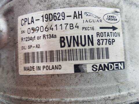 Foto 3ª: Compresor Aire Acondicionado Land Rover Range SE 113CV 83KW (2014)