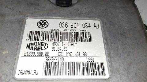 Foto 3ª: Centralita Motor ECU Seat Cordoba 1.4 16V BERLINA 75CV 55KW [BBY] (2003)