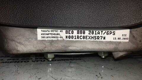 Foto 3ª: Airbag Delantero Izquierdo Audi A4 2.5 TDI QUATTRO 132KW) AVANT 180CV [BAU] (2003)