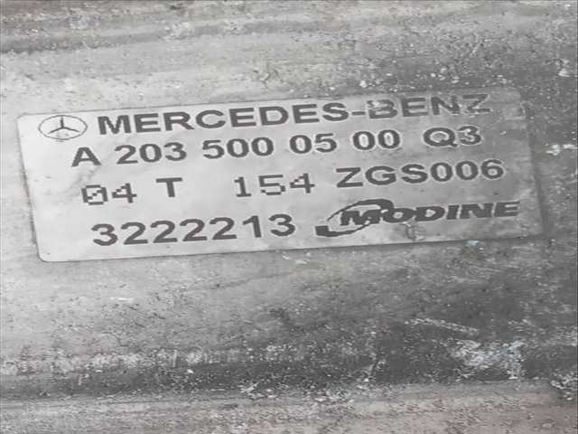 Intercooler Mercedes Clase C 160 CLC 180 KOMPRESSOR 203.746)