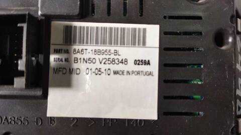 Foto 3ª: Pantalla Multifuncion Ford Fiesta AMBIENTE 68CV 50KW [F6JD] (2010)