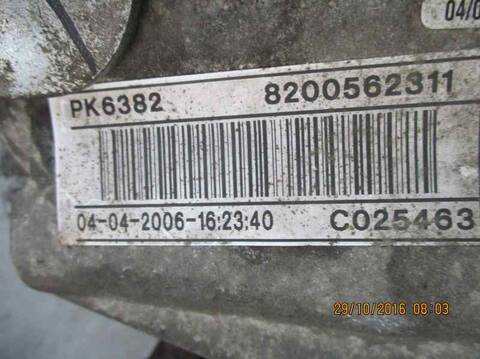 Foto 4ª: Caja Cambios Renault Laguna 1.9 DCI DIESEL FAP CAT 110CV 81KW [F9Q 17] (2006)