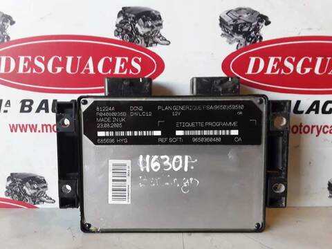 Centralita Motor ECU Citroen Berlingo 1.9 600 D NIVEAU A. FURG. 69CV