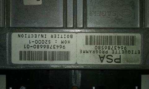 Foto 2ª: Centralita Motor ECU Citroen Xsara 1.8 16V PICASSO 115CV 85KW [6FZ] (2001)