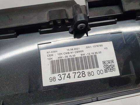 Foto 3ª: Cuadro de Instrumentos Peugeot Expert PRO STANDAR 120CV 88KW FURGON [YH01] (2021)