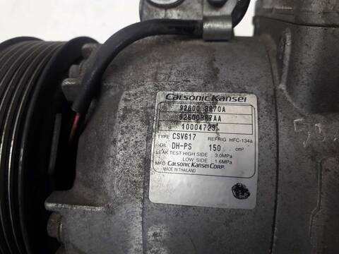 Foto 2ª: Compresor Aire Acondicionado Nissan Qashqai 2.0 DCI TD CAT 150CV 110KW (2010)