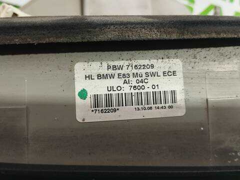 Foto 3ª: Piloto Trasero Izquierdo Bmw X3 2.0 16V DIESEL CAT 150CV 110KW [M47T2] (2006)