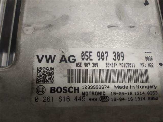 Foto 3ª: Centralita Motor ECU Seat Leon 1.5 FR EDITION [1.5 LTR. - 96 KW 16V TSI ACT] [DACA]