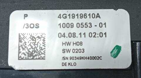 Foto 2ª: Mando Multifuncion Audi A6 2.0 16V TDI 177CV (2010)