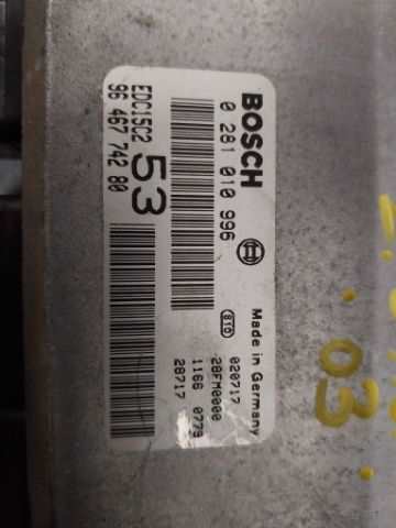 Foto 2ª: Centralita Motor ECU Citroen Xsara 2.0 D [D-RHY] (2002)