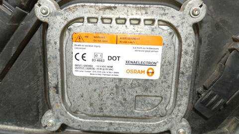 Foto 4ª: Faro Derecho Ford Focus TITANIUM 109CV 80KW [G8DB] (2009)