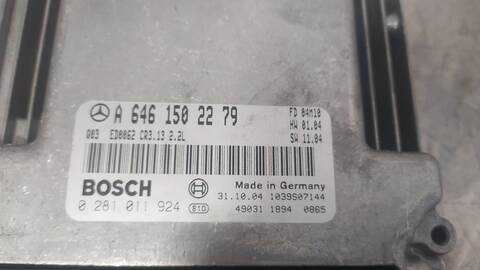 Foto 2ª: Centralita Motor ECU Mercedes Clase E 180 E 220 CDI 211.006) BERLINA 150CV 110KW [646961] (2005)