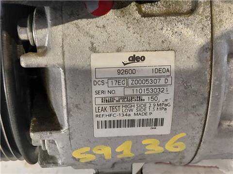 Foto 3ª: Compresor Aire Acondicionado Nissan X-Trail 2.0 DCI 150CV 110KW T31) [M9R] (2013)
