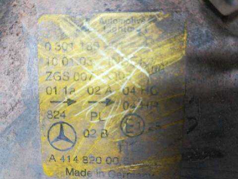 Foto 4ª: Faro Izquierdo Mercedes Vaneo CDI VANEO CITY TREND 91CV 67KW FURGONETA (2001)