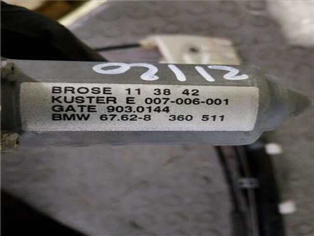 Elevalunas Eléctrico Trasero Derecho Bmw Serie 5 518 2.5 525TDS [2.5 LTR. - 105 KW TURBODIESEL CAT]