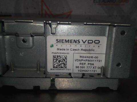 Foto 1ª: Sistema Audio Radio CD Citroen C4 EXCLUSIVE PICASSO 136CV 100KW [RHJ] (2006)