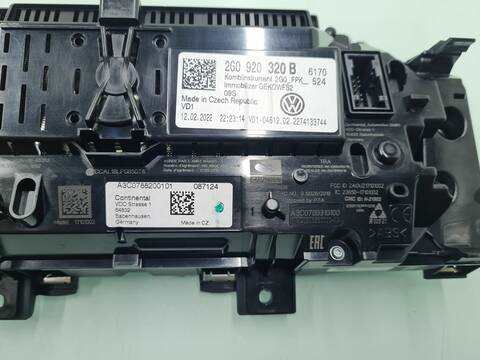 Foto 3ª: Cuadro de Instrumentos Volkswagen T-Cross ADVANCE 110CV 81KW [DLAA] (2022)