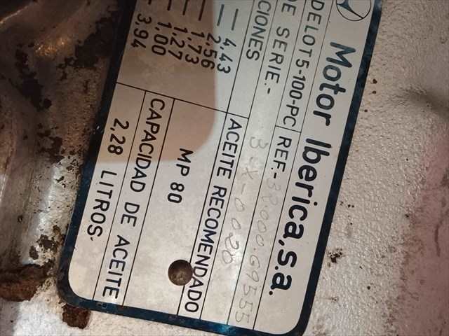 Foto 1ª: Caja Cambios Nissan Patrol 2.7 D [MD27] (1983)