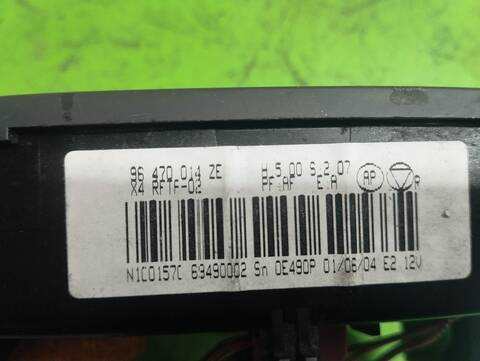 Foto 2ª: Mando Climatizador Citroen C5 2.0 HDI 109CV 80KW [RHZDW10ATED] (2004)
