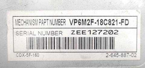 Foto 3ª: Sistema Audio Radio CD Ford Mondeo 2.0 TDCI 140CV (2007)