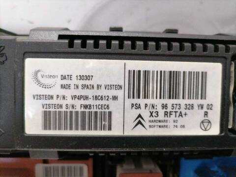 Foto 4ª: Mando Climatizador Citroen C5 EXCLUSIVE BERLINA 170CV 125KW [4HTDW12BTED4] (2006)