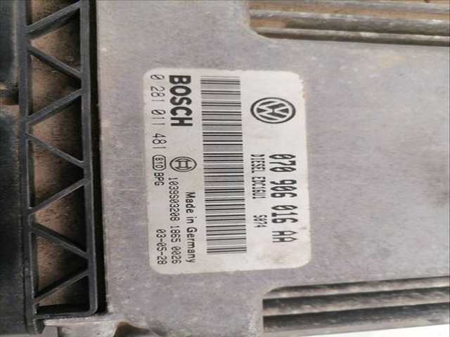 Foto 2ª: Centralita Motor ECU Volkswagen Touareg TDI V10 313CV 230KW [BLE] (2008)