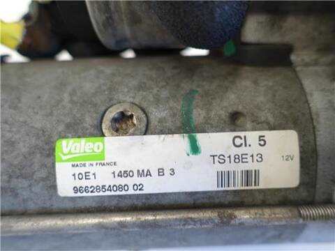 Foto 3ª: Motor de Arranque Citroen C3 1.4 HDI 70 68CV 50KW [8HR] (2011)