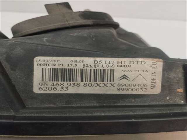 Foto 2ª: Faro Derecho Citroen C4 COLLECTION BERLINA 109CV 80KW [NFU] (2005)