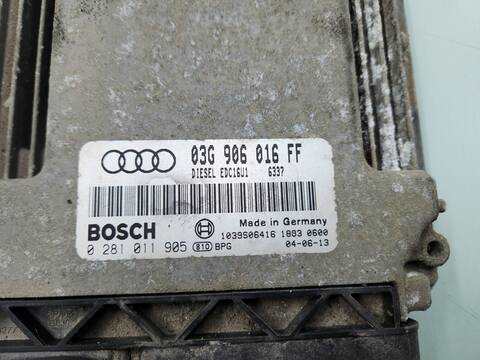 Foto 2ª: Centralita Motor ECU Audi A3 2.0 TDI AMBIENTE 140CV 103KW [BKD] (2007)