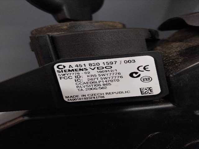 Foto 3ª: Palanca de Cambio Smart Fortwo 1.0 G [G 3B21] (2013)