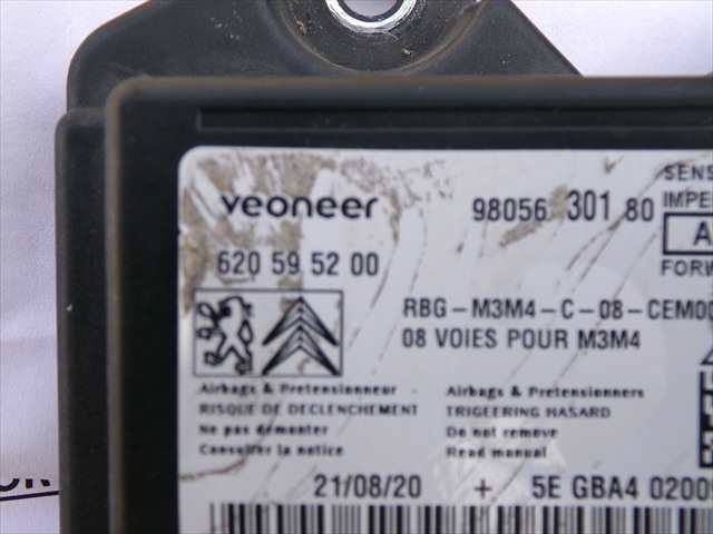 Foto 2ª: Centralita Airbag Citroen C Elysee 1.5 HDI 2017- [YH01] (2021)