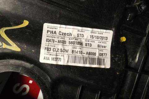 Foto 2ª: Elevalunas Manual Trasero Izquierdo Hyundai i30 1.4 CRDI CAT 90CV 66KW [D4FC] (2014)