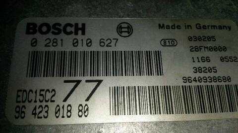 Foto 3ª: Centralita Motor ECU Peugeot 406 SRDT PACK BERLINA 109CV 80KW [RHZ] (2003)