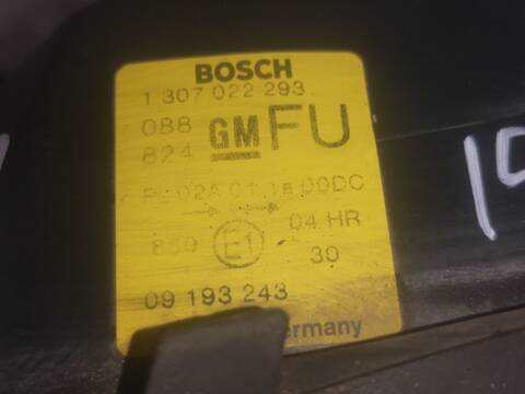 Foto 3ª: Faro Izquierdo Opel Vectra Y22DTR BERLINA (2001)