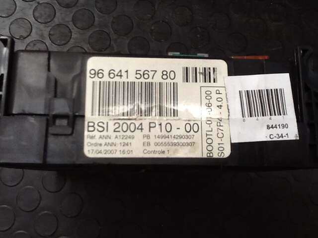 Foto 2ª: Centralita Confort BSI Citroen C3 1.400 HDI 70CV/50KW [8HZ] (2007)