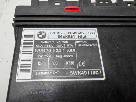 Foto 3ª: Centralita Motor ECU Bmw Serie 5 518 M57T2 (2007)