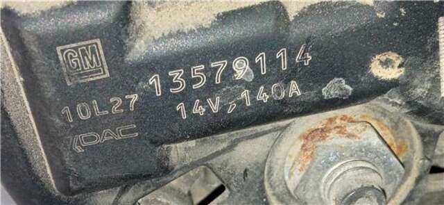 Alternador Chevrolet Orlando 2.0 LT [2.0 LTR. - 96 KW DIESEL CAT]