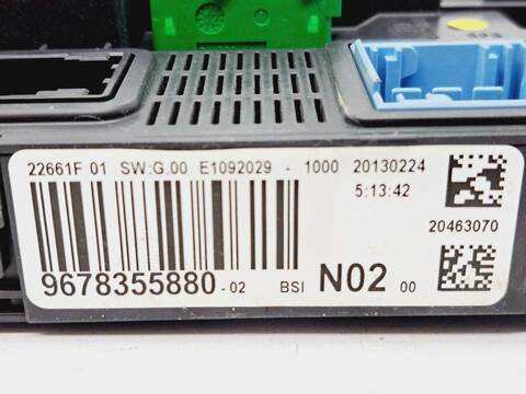 Foto 3ª: Centralita Confort BSI Citroen C Elysee 1.2 CAT HMY - EB2M) 72CV 53KW [HM02] (2013)